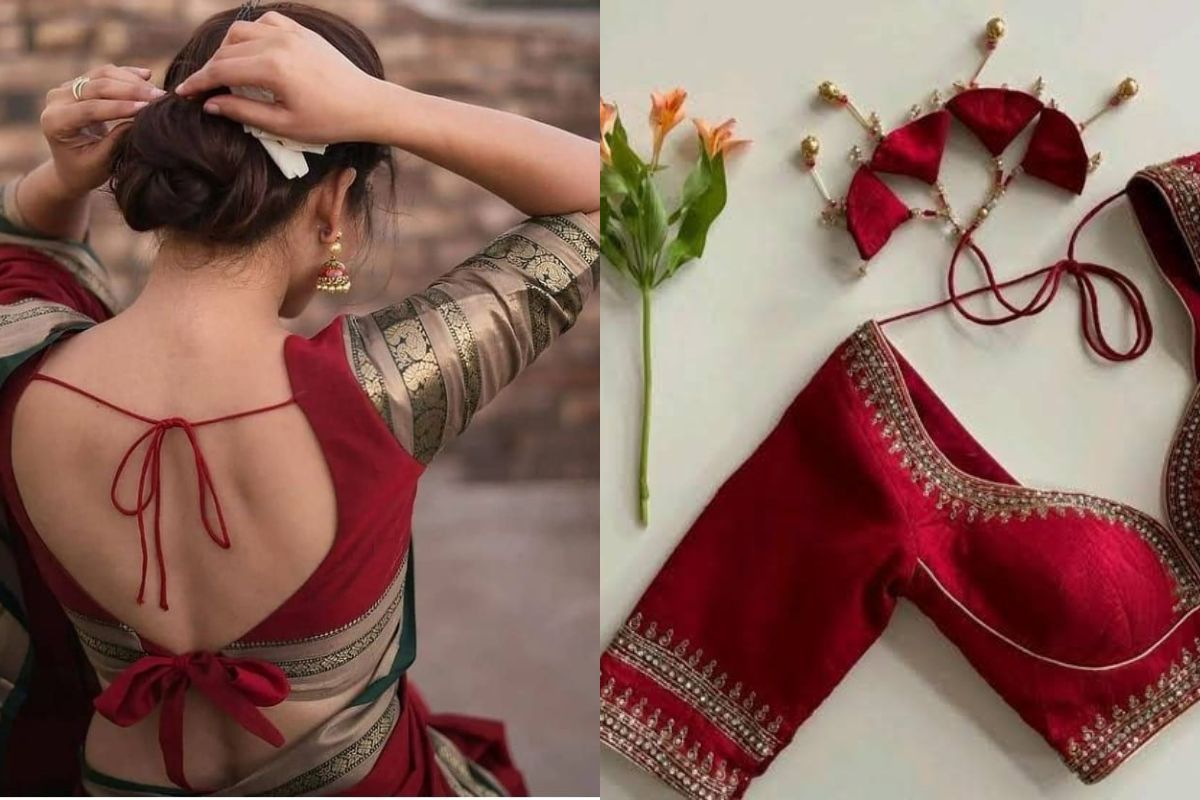 Saree Blouse Neck Designs | U Neck Blouse Design | Boat Neck Saree Blouses  | Hi-neck Saree Blouse | High Neck Saree Blouse | Round Neck Saree Blouse  Designs | Collar Neck