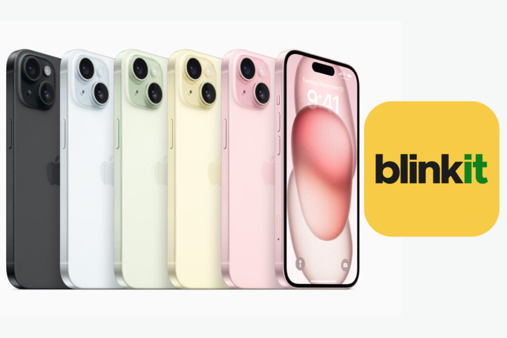 Now iPhone 15 on Blinkit! Can be delivered in 10 minutes in these select cities, Details