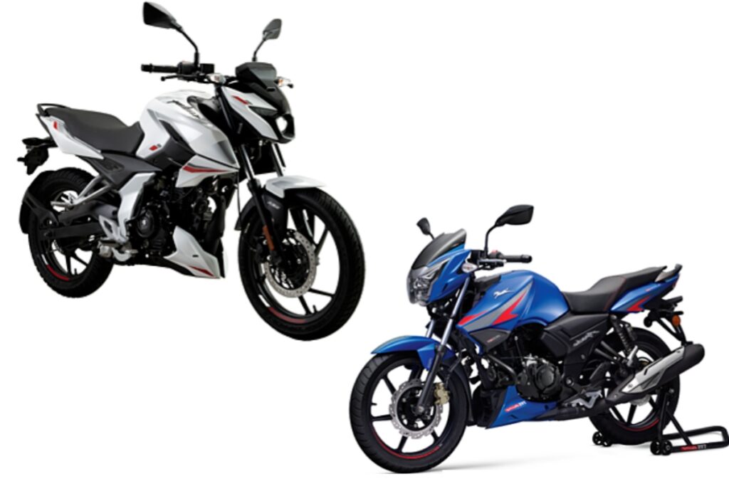 Bajaj Pulsar N150 vs TVS Apache RTR 160