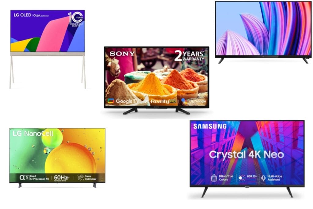 Top 5 TVs on Amazon