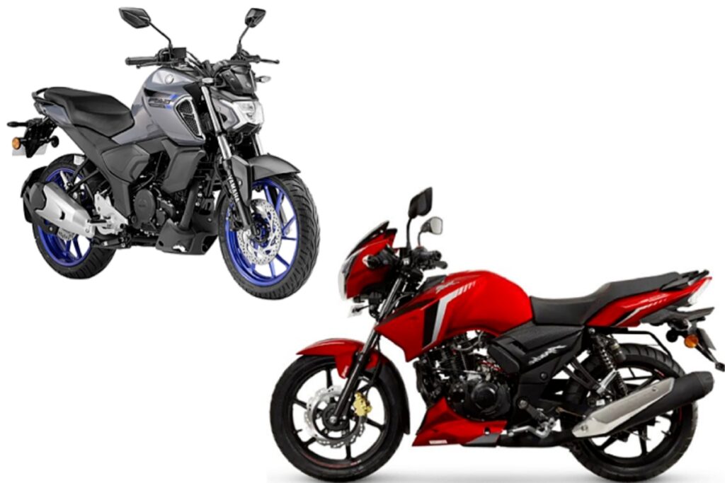 Yamaha FZS Fi V4 vs TVS Apache RTR 160