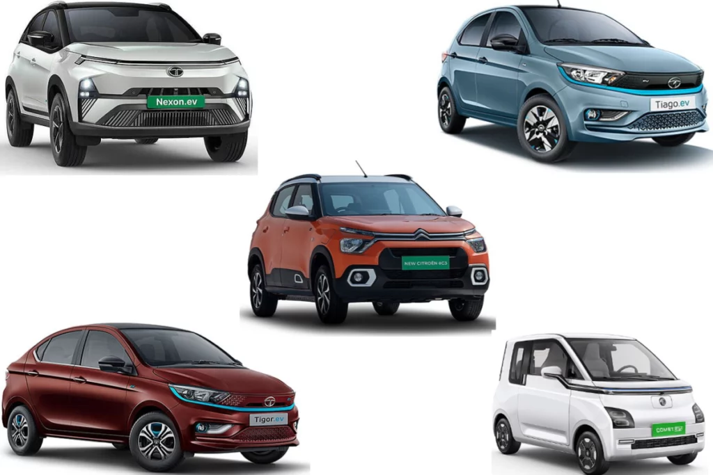 Top 5 electric cars under 15 lakhs