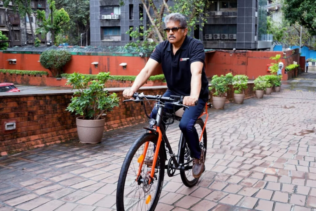 Anand Mahindra praises IIT Bombay students for making this innovative bicycle, See it here