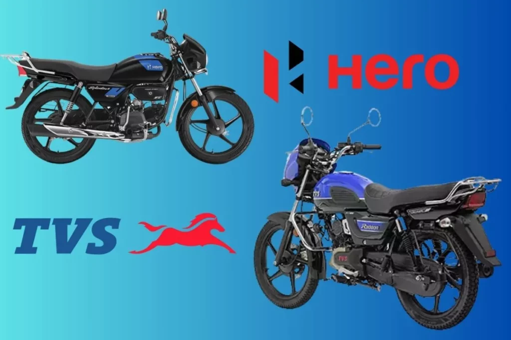 Hero Splendor Plus Xtec vs TVS Radeon