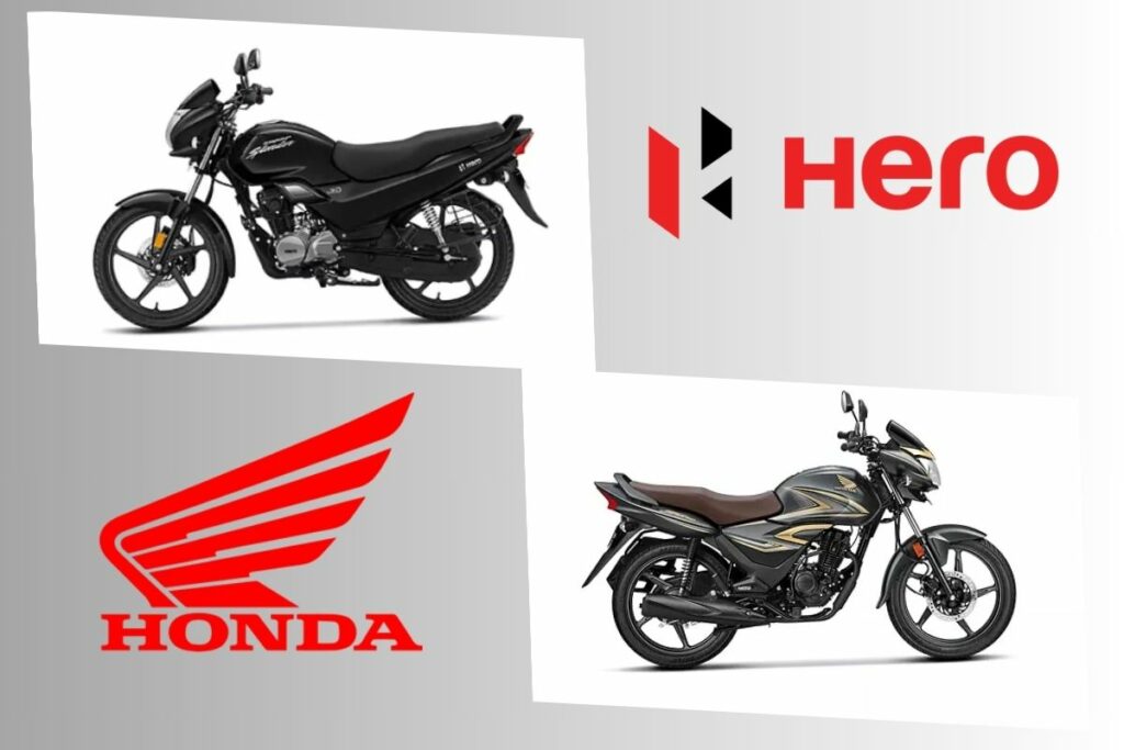 Hero Super Splendor Vs Honda CB Shine