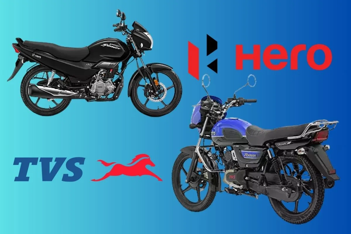 Hero Super Splendor Xtec vs TVS Radeon Two Cheapest Commuter