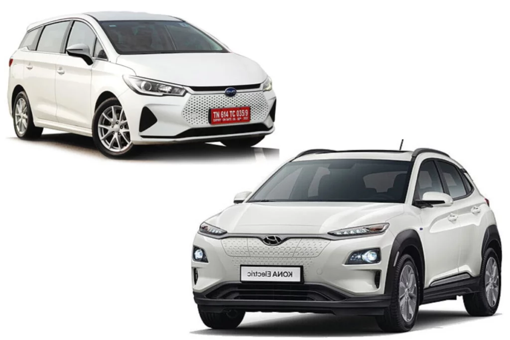 BYD e6 EV vs Hyundai Kona Electric