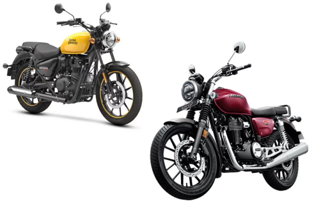 Honda Hness CB350 vs Royal Enfield Meteor 350