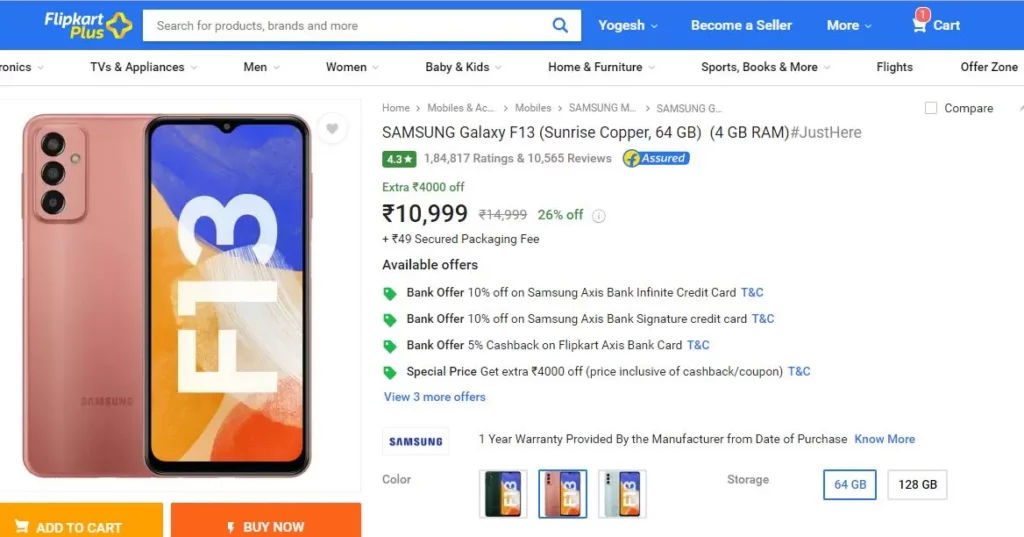 Flipkart Sale