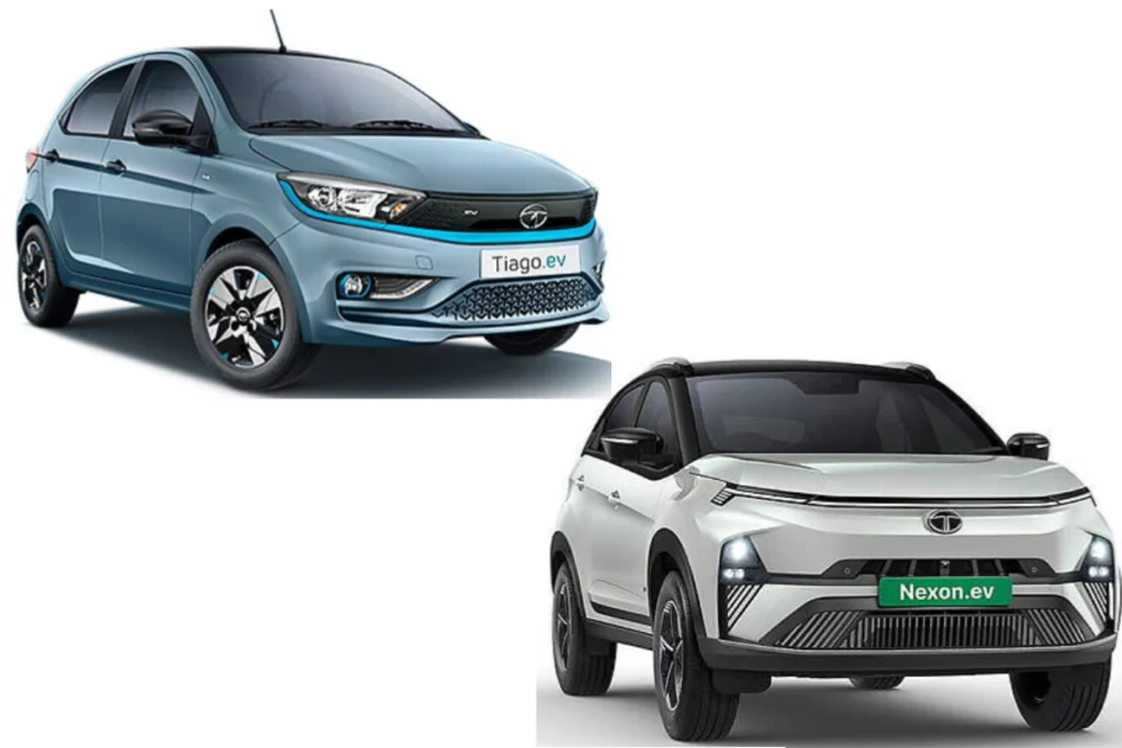 Tata Nexon EV vs Tata Tiago EV