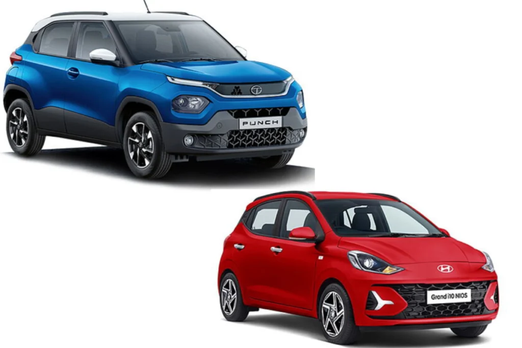 Hyundai Grand i10 Nios vs Tata Punch