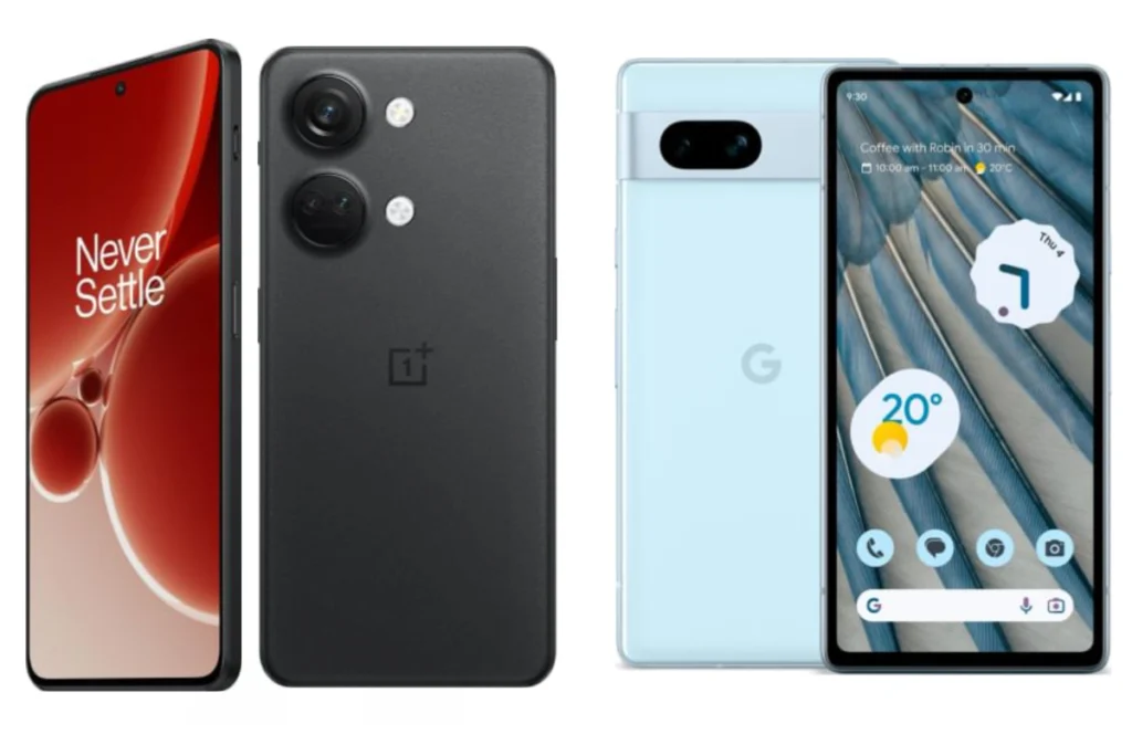 Google Pixel 7A vs OnePlus Nord 3 5G