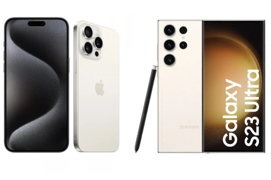 Apple iPhone 15 Pro Max vs Samsung Galaxy S23 Ultra