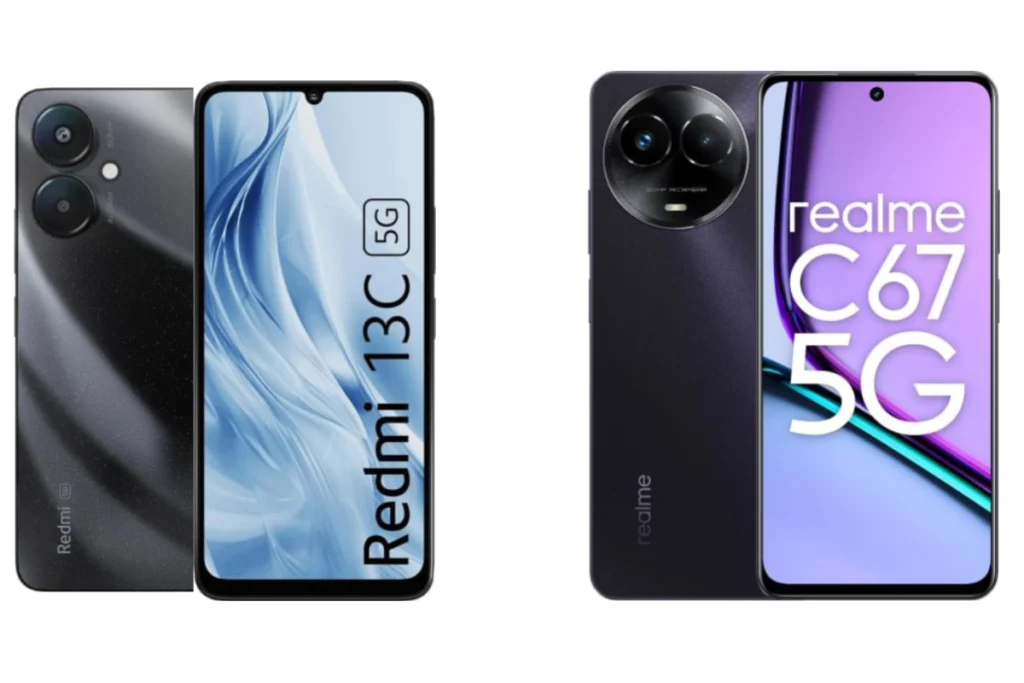 Realme C67 5G vs Xiaomi Redmi 13C 5G