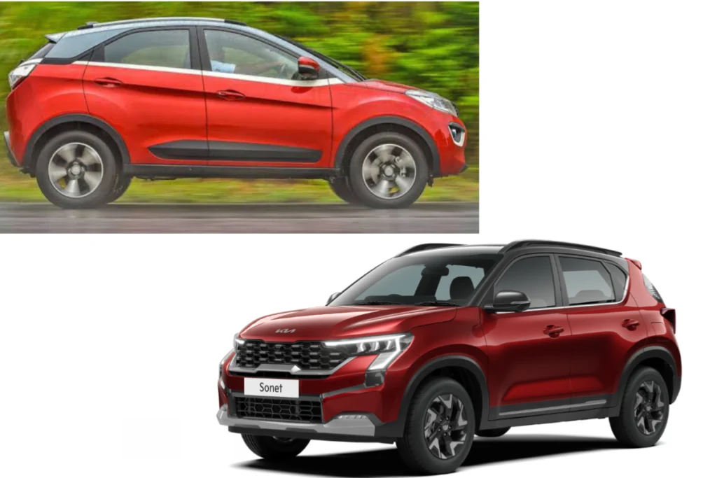 2024 Kia Sonet Facelift vs 2023 Tata Nexon