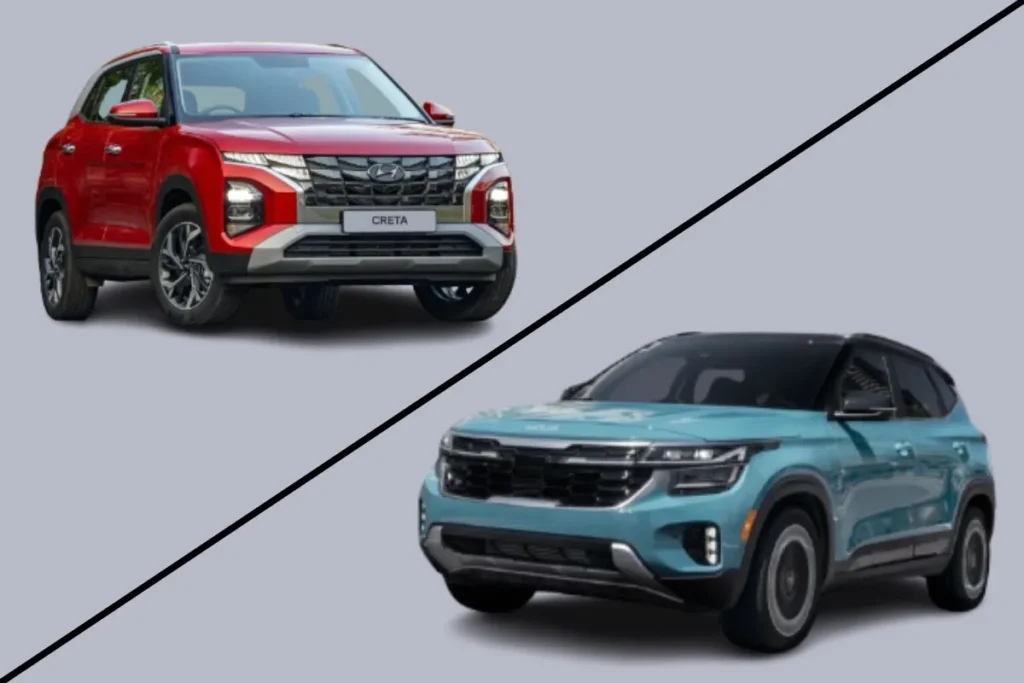 Hyundai Creta Facelift vs Kia Seltos