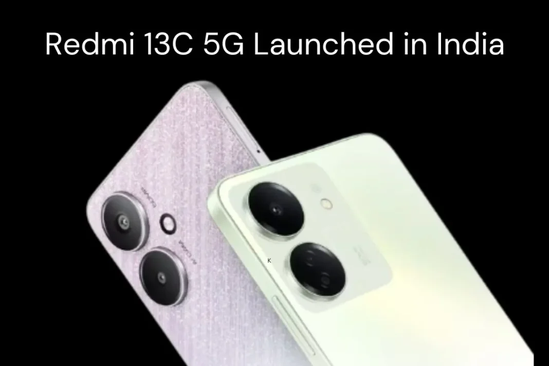 Redmi 13c 5g Launched In India Specs And Feature Details Here 5949