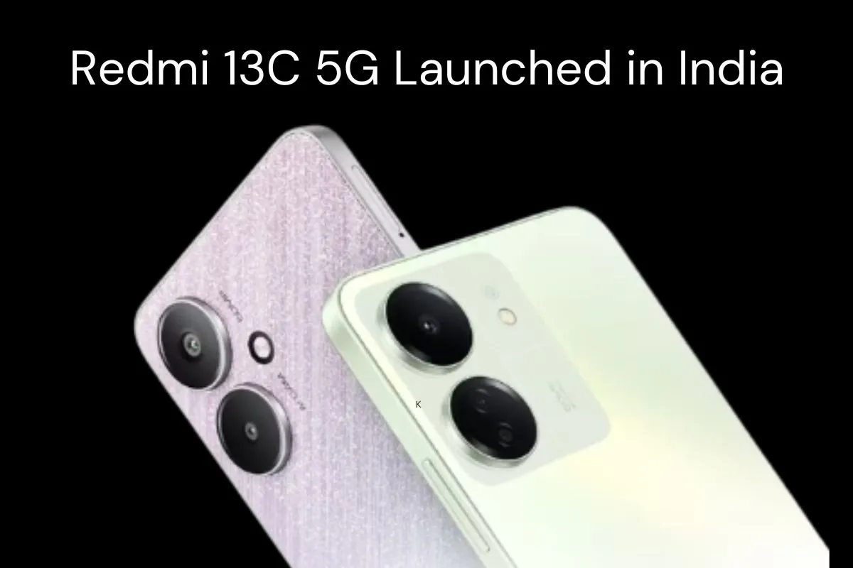 Redmi 13c 5g Launched In India Specs And Feature Details Here 6070