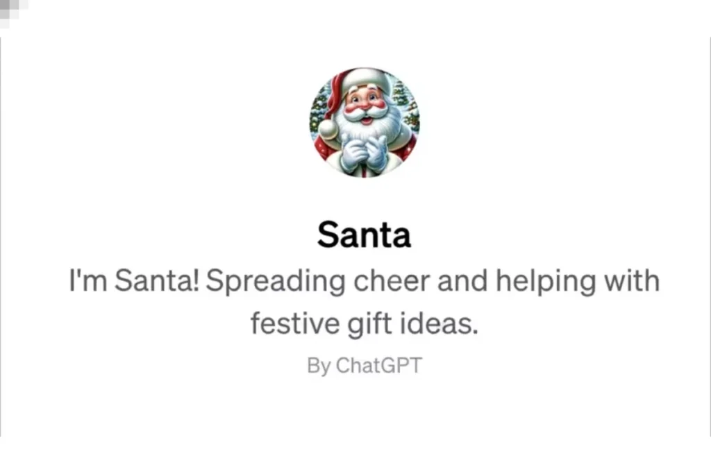 OpenAI launches Santa GPT, your personal Christmas gift advisor, Details