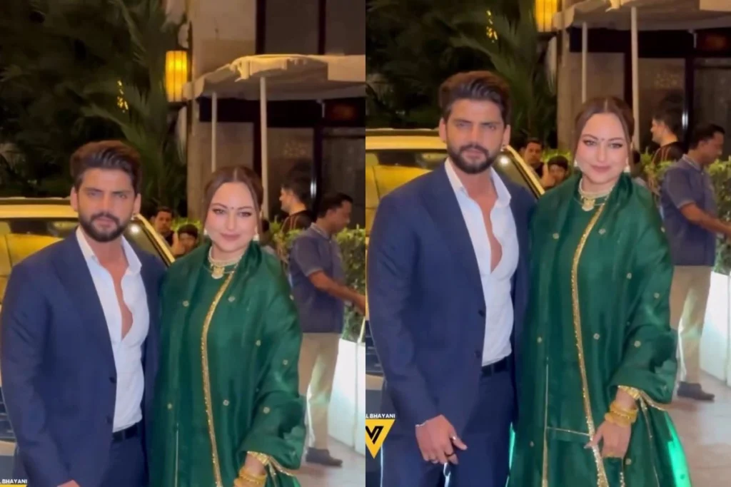 Sonakshi Sinha and Zaheer Iqbal