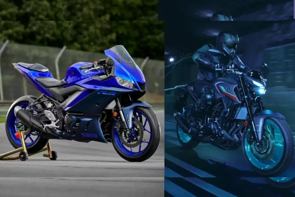 Yamaha R3 and MT-03