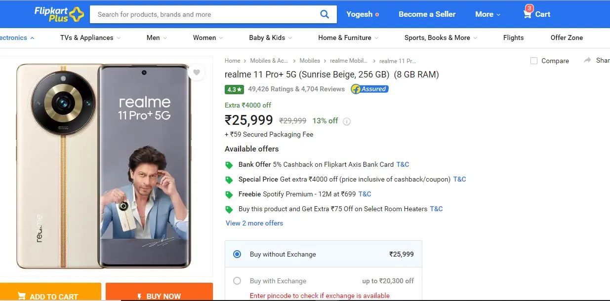 Flipkart Winter Fest Sale