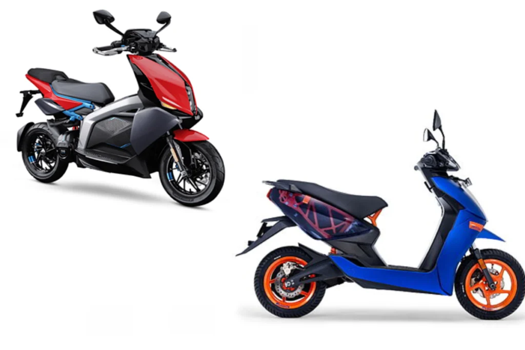 Ather 450 Apex EV vs TVS X EV