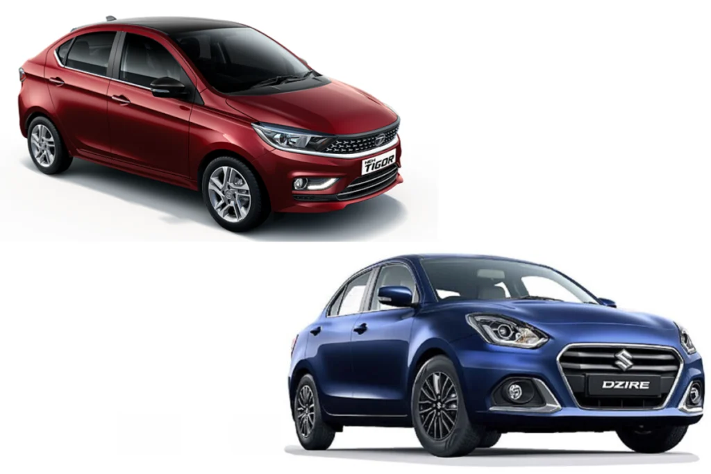 Maruti Suzuki Dzire vs Tata Tigor