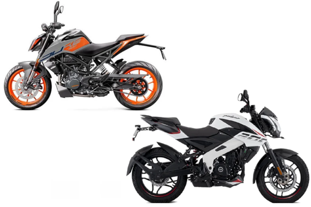 Bajaj Pulsar NS200 vs KTM 200 Duke