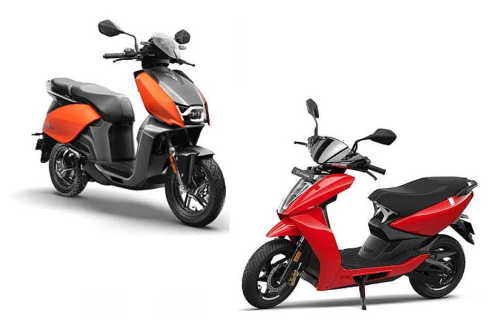 Ather 450X EV vs Vida V1 Pro EV