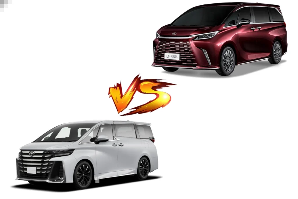 Lexus LM 350h vs Toyota Vellfire: Two luxury cars compared head to head, Check which one is better for you