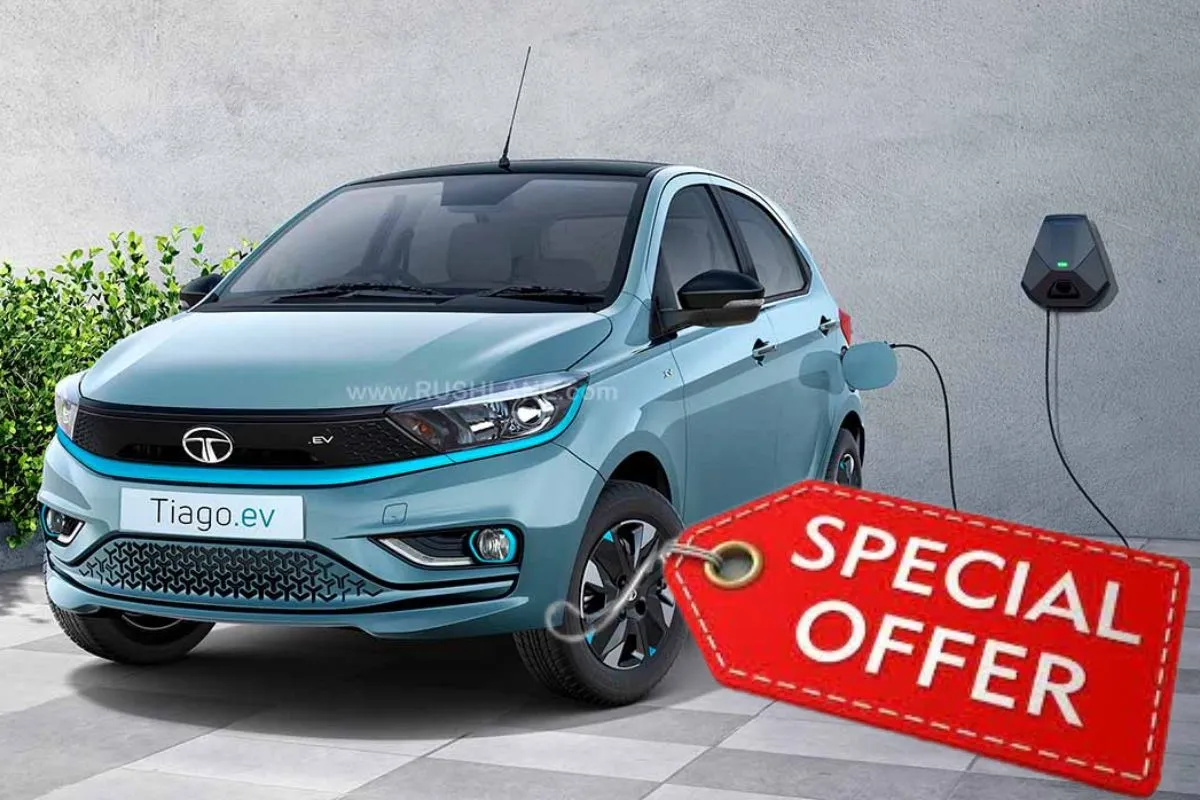 Tata Tiago Safest Electric SUV Available At Discount Of Upto Rs 65000