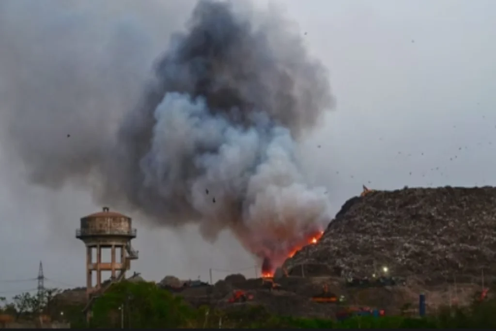 Ghazipur Landfill Fire