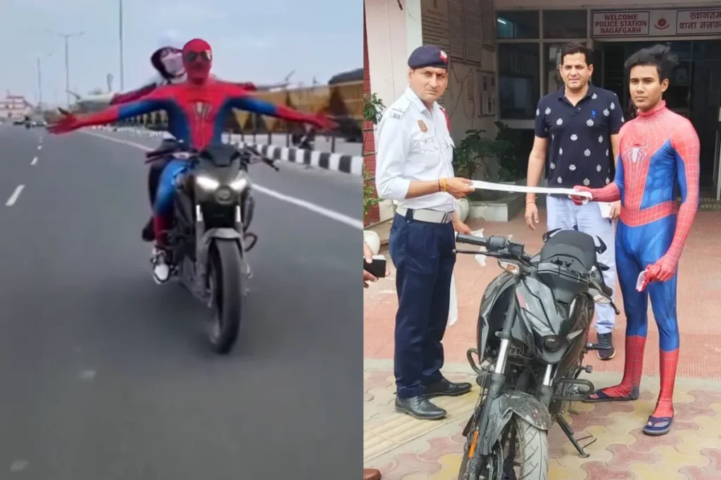 Viral Video Spiderman Couple