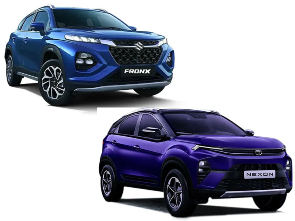 Maruti Suzuki Fronx vs Tata Nexon