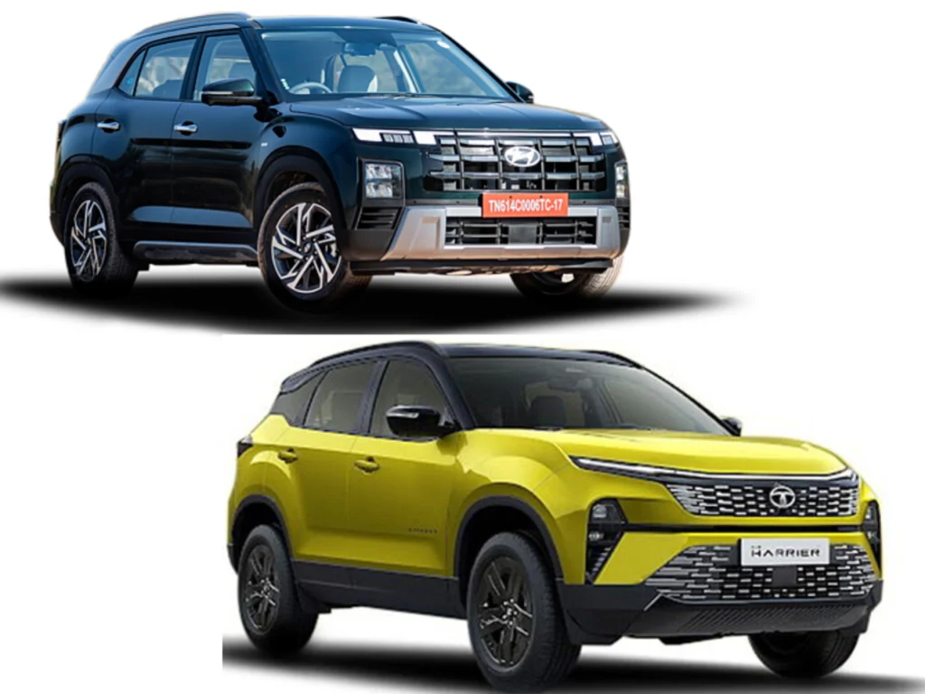 Tata Harrier vs Hyundai Creta