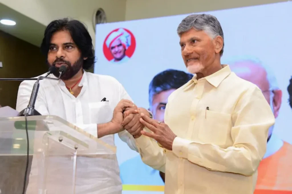 Chandrababu Naidu and Pawan kalyan