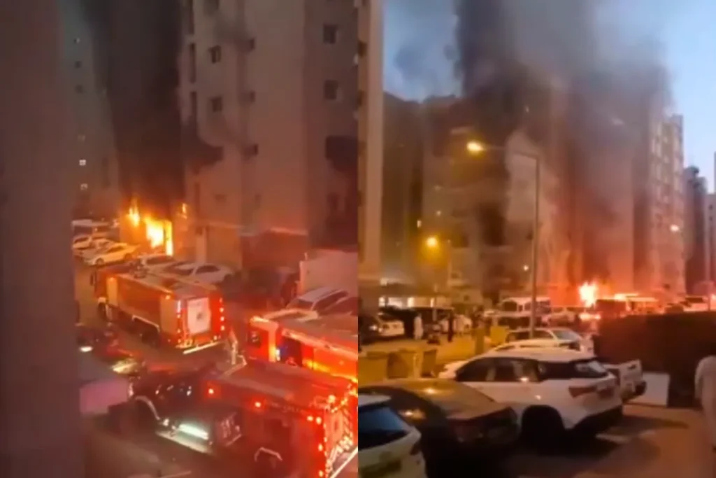 Kuwait Building Fire