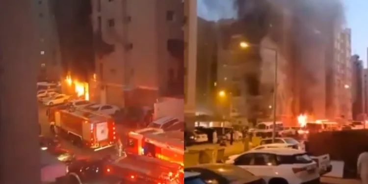 Kuwait Building Fire