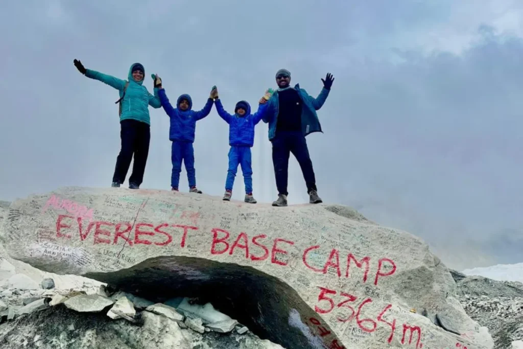 Samraat and Vardaan Scale Mount Everest