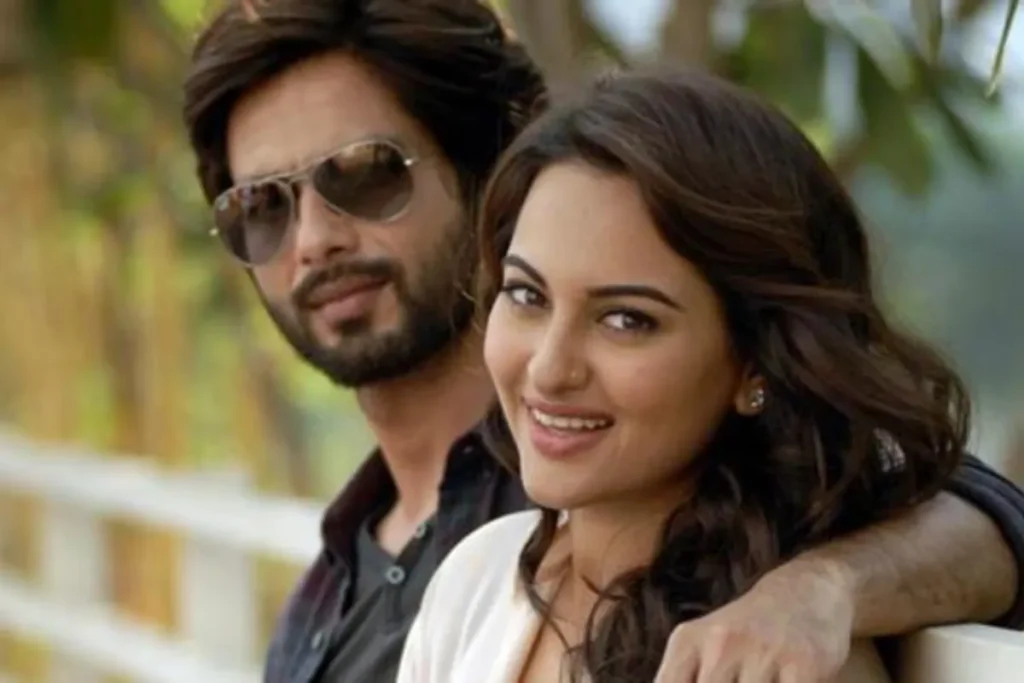 Sonakshi with Shahid