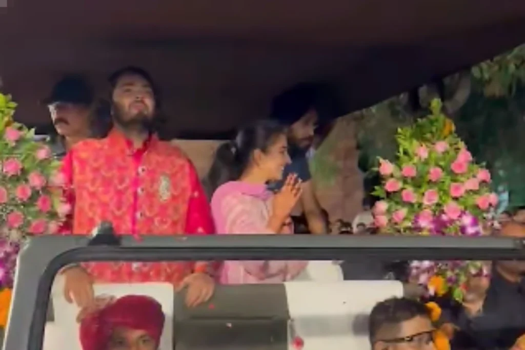 Anant Ambani and Radhika Merchant