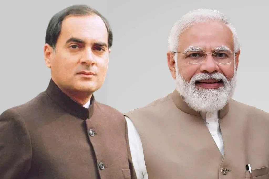 Rajiv Gandhi vs Narendra Modi