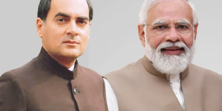 Rajiv Gandhi vs Narendra Modi