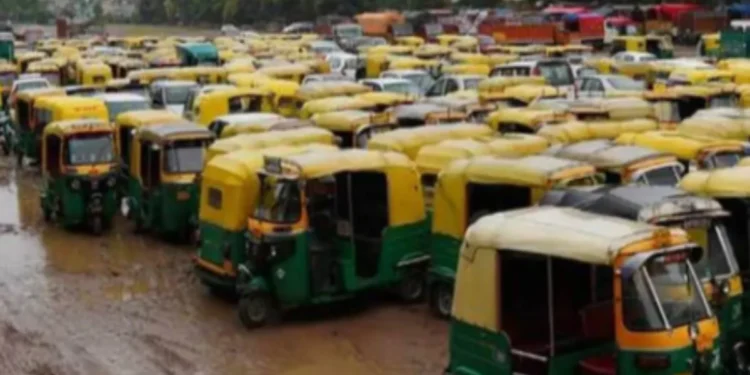 Auto Taxi Drivers Strike