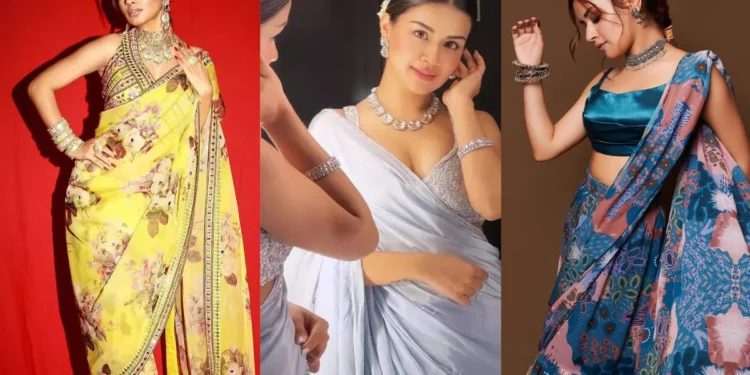 Avneet Kaur Saree Look