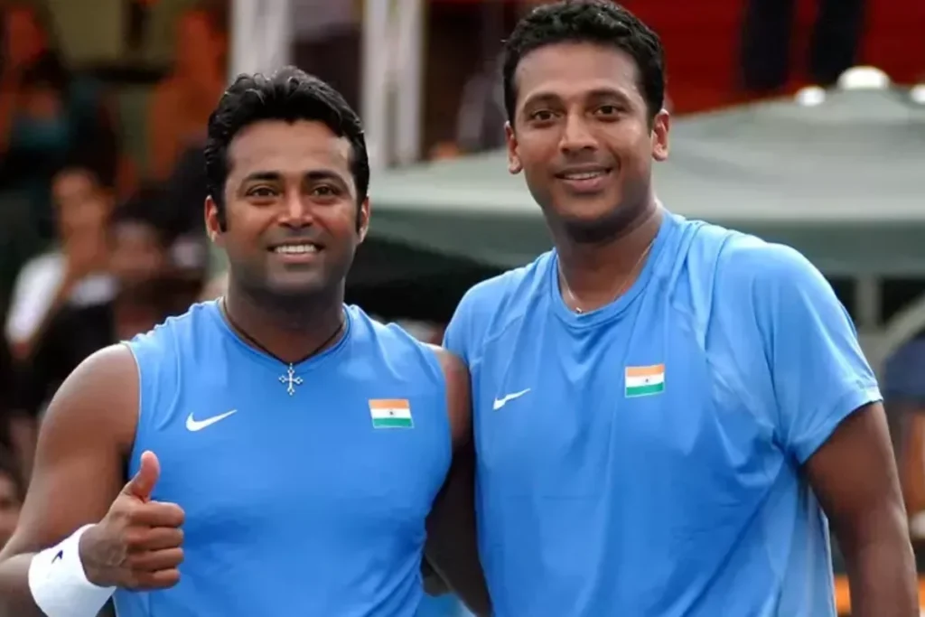 Leander Paes and Mahesh Bhupathi