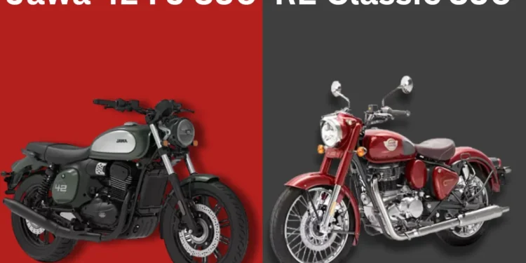 Jawa 42 FJ 350 vs Royal Enfield Classic 350