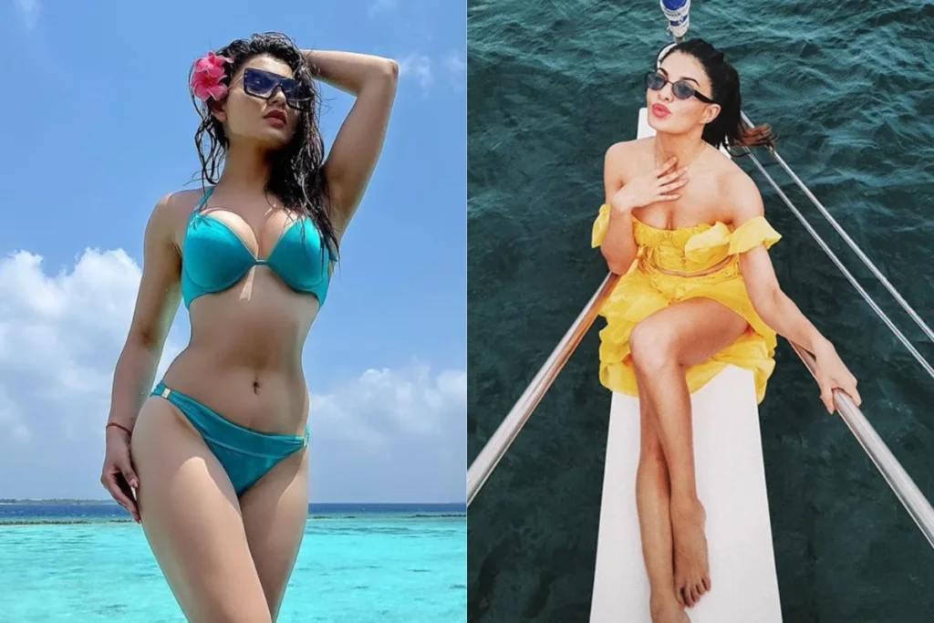 Urvashi Rautela vs Jacqueline Fernandez Bikini Look