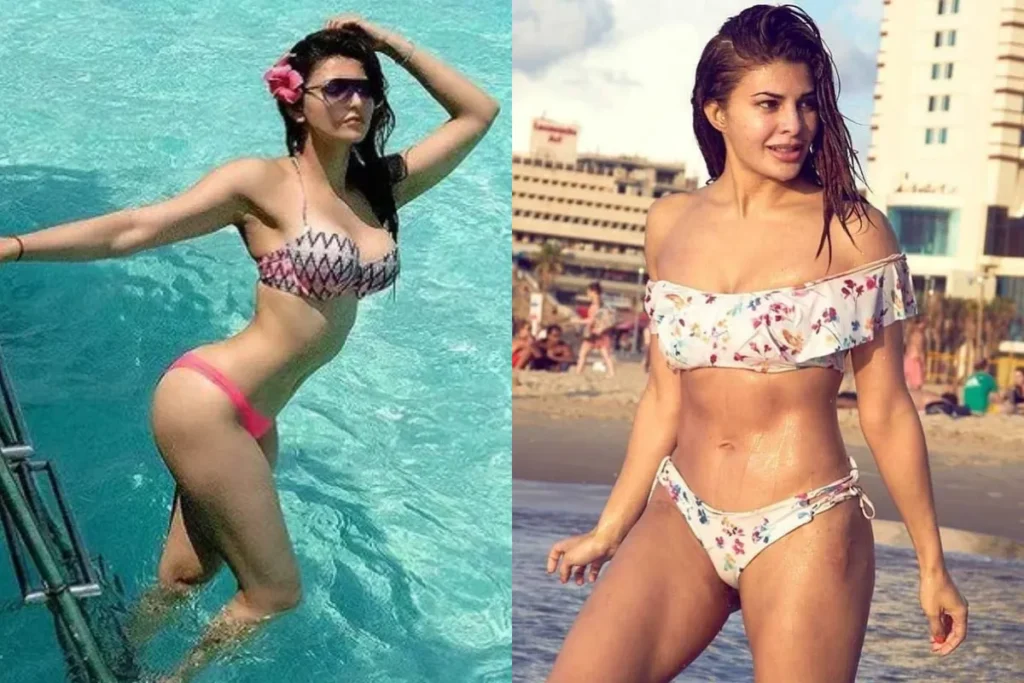 Urvashi Rautela vs Jacqueline Fernandez Bikini Look